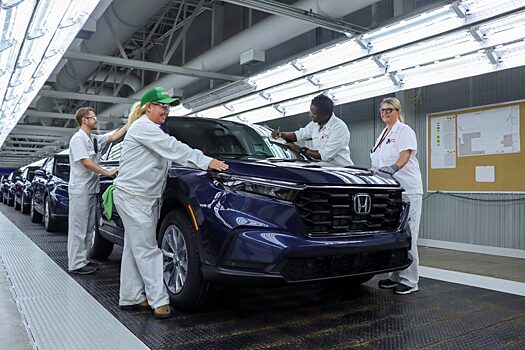 Запущено производство кроссовера Honda CR-V шестого поколения