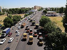 Начался капремонт дорог от улицы Руставели до перекрестка "Бадамзар"