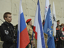 Воспитанники ялтинских военно-спортивных клубов «Стрелок» и «Тактик» почтили память безымянных воинов