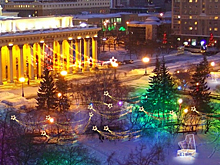 Главную новогоднюю ёлку Новосибирска установят к 1 декабря