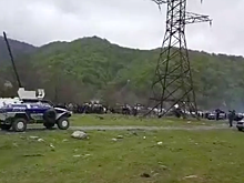 Столкновения спецназа с чеченцами в Грузии попали на видео
