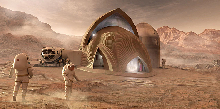 В НАСА рассказали, кто займётся разработкой марсианского жилья