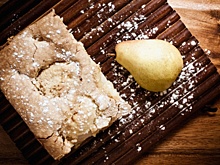 Кекс с грушами