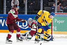 Сборная Латвии по хоккею минимально уступила Швеции, не сумев пробиться в плей-офф ЧМ-2022