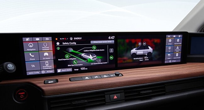 Сколько экранов в салоне крошечной Honda e и зачем они нужны?