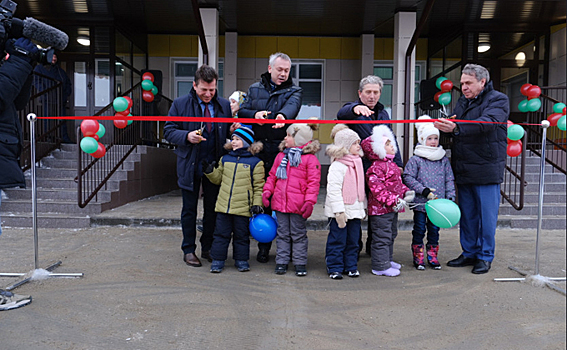 Новый детсад открыли в селе Маршанское Каргатского района