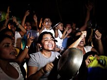 В столице Венесуэлы произошел голодный бунт