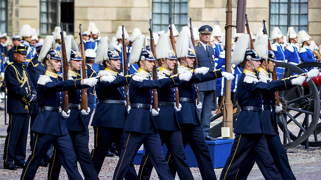 Шведский караульный случайно пронзил голову штыком и выжил