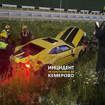 "Трансформер" попал в жесткое ДТП на кемеровском шоссе