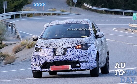 Предстоящий Renault Zoe скрывает эволюционный дизайн