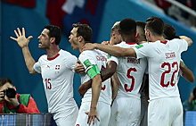 Швейцарцы пробились в плей-офф ЧМ-2018 по футболу после ничьей с командой Коста-Рики