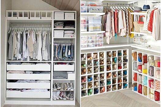 Порядок в доме: 17 идей для правильной организации гардероба.