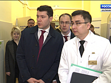 Антон Алиханов совершил рабочий выезд в медучреждения Калининграда