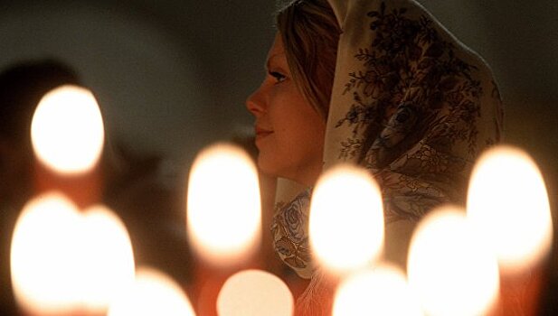 Православные верующие встречают Великую пятницу