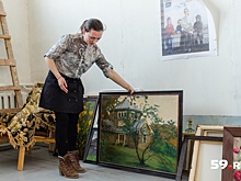 Мастерские пермских художников. Портреты, дача Репина и карандашики Юлии Трубиной