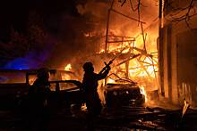 На Украине вспыхнул пожар на объекте критической инфраструктуры