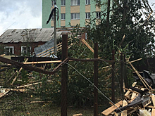 Курянам выплатили 3,8 млн рублей за поврежденное ураганом имущество