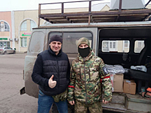 Нижегородские транспортные полицейские передали гуманитарную помощь для участников специальной военной операции