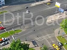 Движение на Кутузовском проспекте затруднено из-за ДТП с участием трех машин и мотоцикла