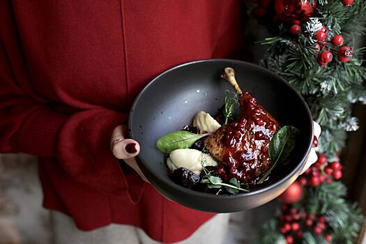 Рождественское меню в IL LETTERATO