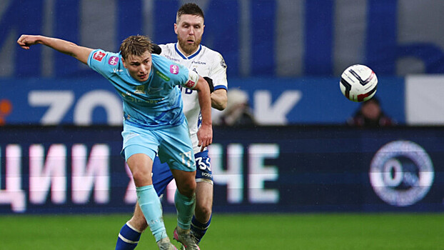 Нападающий «Динамо» Сергеев — об игре с «Зенитом»: «Опять смотрели пенальти после трехминутной паузы. Не знаю, как у нас трактуют»