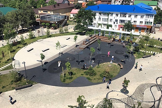 В кубанском городе Белореченске появилось десять новых пространств