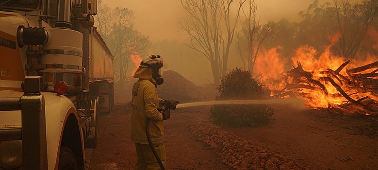 Австралию вновь выжигают природные пожары