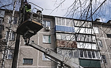 В Курске восстанавливают освещение улиц