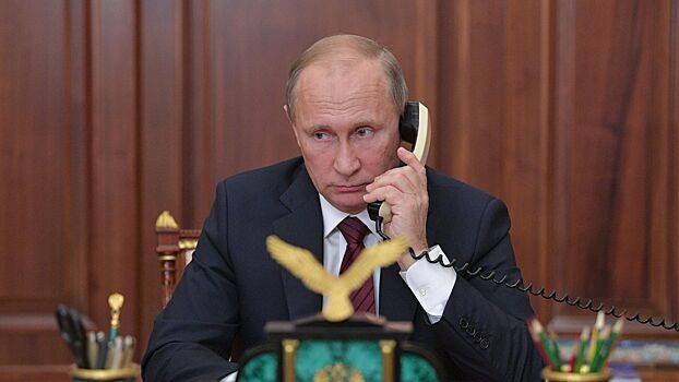 Путин провел телефонный разговор с и. о. президента Ирана