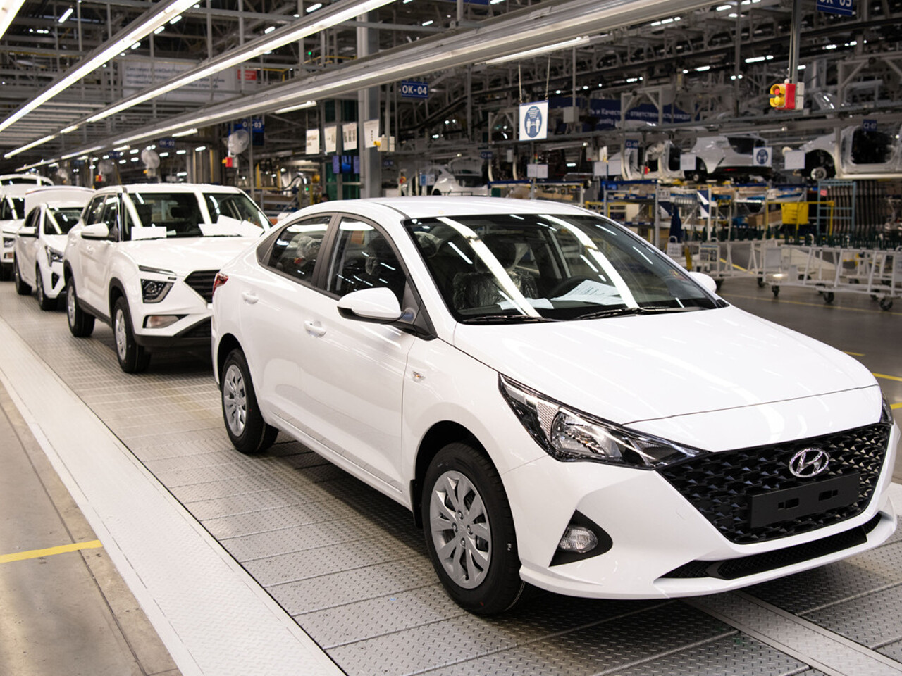 Российский завод Hyundai продлил режим простоя до 2024 года - Рамблер/авто