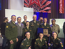 Команда «Осторожно, ДВОКУ» превзошла прошлогодний успех в финале армейской лиги КВН на Кубок министра обороны России