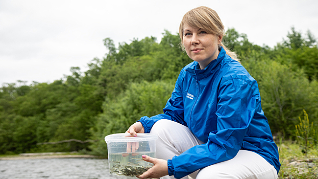 На Сахалине «Газпром нефть шельф» выпустил больше 4 миллионов мальков кеты