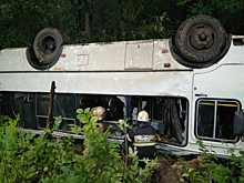 В Оренбургской области автобус съехал в кювет, один человек погиб