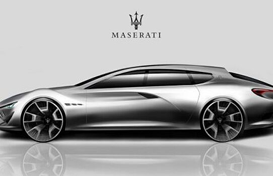 Опубликован рендер футуристического универсала Maserati Sport Wagon Concept