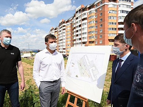 В Вологде начались активные работы по благоустройству Рождественского парка