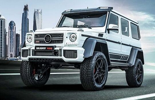 Модернизированный внедорожник Brabus G63 4 × 4²