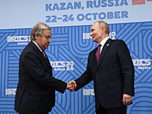 В Литве осудили главу ООН за объятия с Путиным и Лукашенко