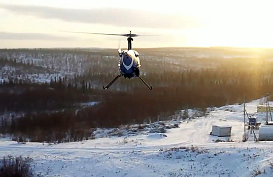 Дрон «Почты России» в пробном режиме доставил посылку в Ямало-Ненецком АО