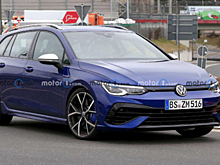 Обнародованы снимки универсала Volkswagen Golf R Wagon