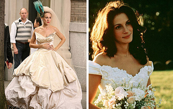 10 свадебных платьев из фильмов, которые остаются бесконечным источником вдохновения