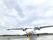 Авиакомпания, зарегистрированная в регионе, выполнила первый прямой рейс в Псков