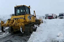 МЧС: в снежном плену на трассе в Ростовской области оказались более тысячи автомобилей