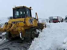 МЧС: в снежном плену на трассе в Ростовской области оказались более тысячи автомобилей