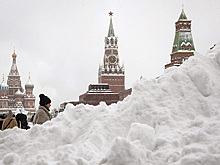 В Москве после снегопада обновился рекорд высоты сугробов