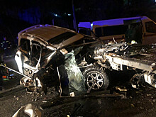 Смертельное ДТП с участием внедорожника и контейнеровоза произошло во Владивостоке