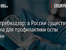 Роспотребнадзор: в России существует вакцина для профилактики оспы обезьян