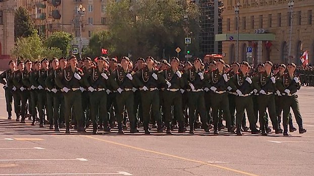 В Волгограде ведутся последние приготовления к параду на День Победы