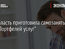 Ленобласть приготовила самозанятым 190 "Портфелей услуг"