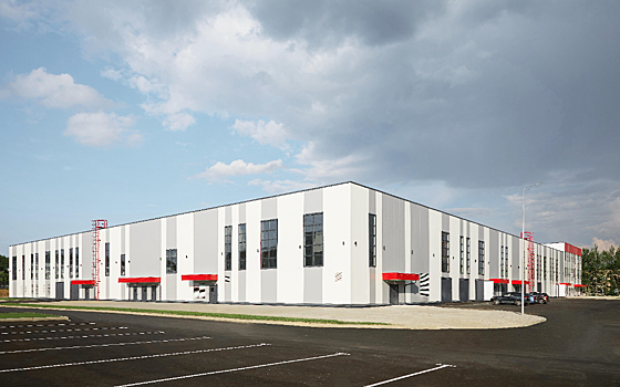 В двух корпусах технопарка Capital Group завершили фасадные работы