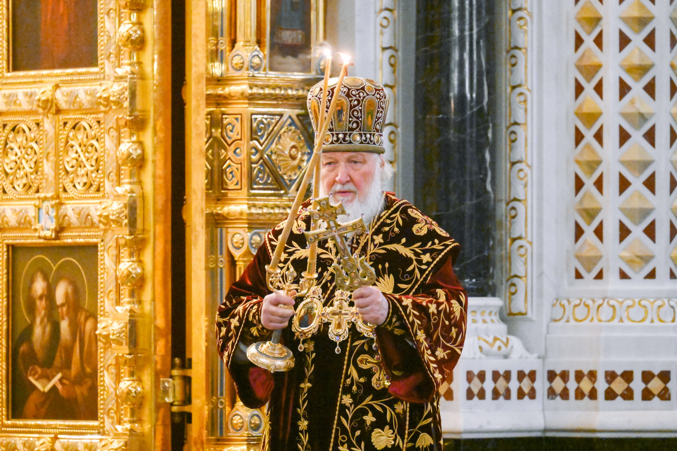 Патриарх Московский и всея Руси призвал прихожан сохранять веру в сердцах